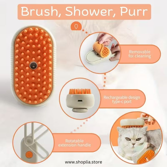 Pet Steamy Brush